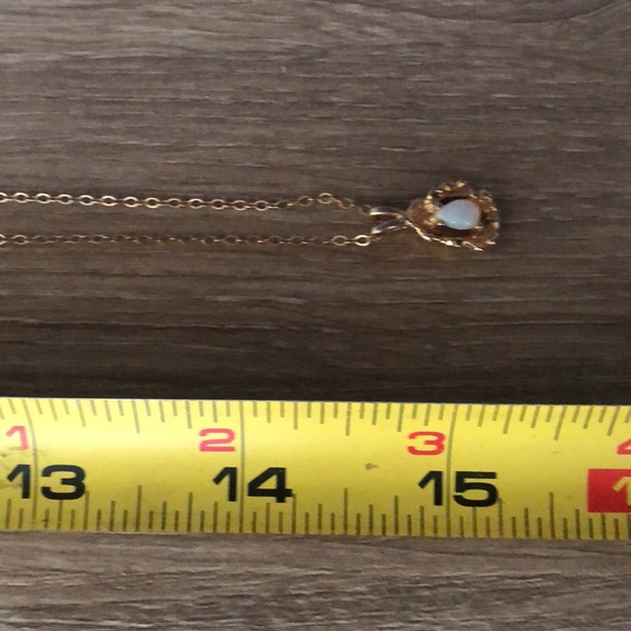 Vintage opal necklace. - Picture 6 of 6